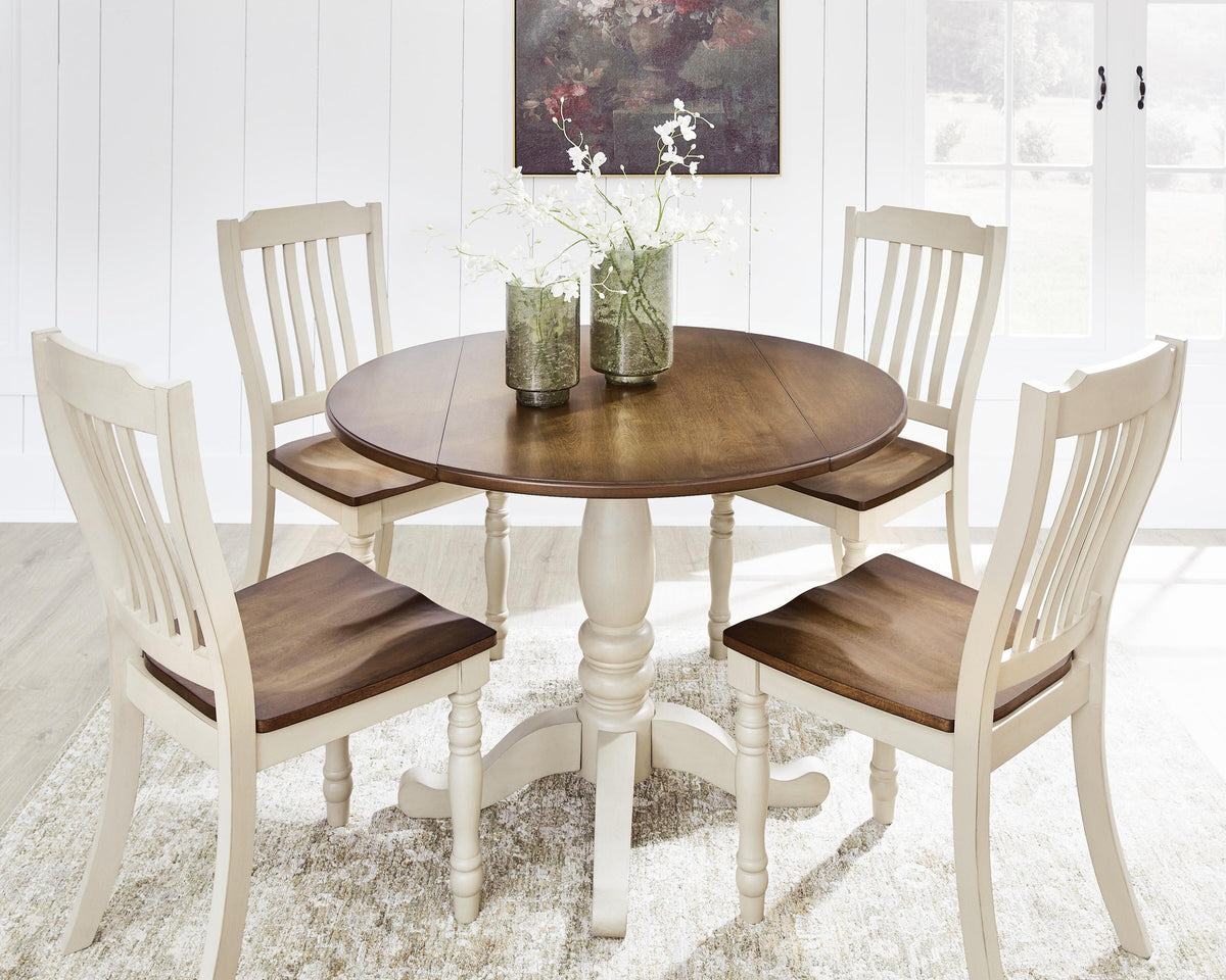 Wirloni Dining Table and 4 Chairs (PCD616-SI) - Image 3