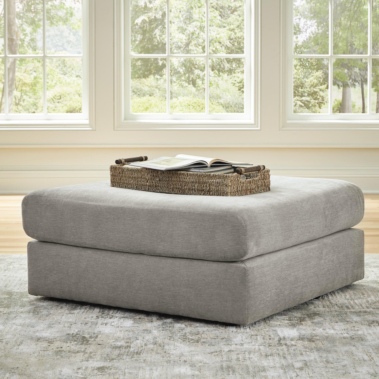 Avaliyah 4-Piece Sectional and Oversized Accent Ottoman (58103-SI) - Image 13