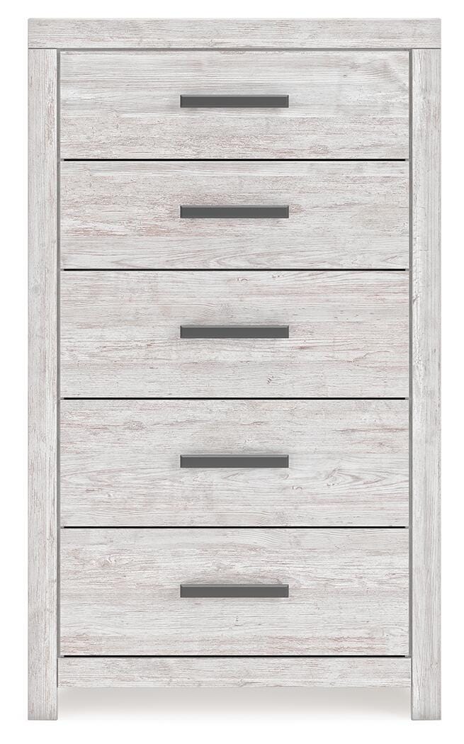 Cayboni Panel Bed, Chest and Nightstand (B3788-SI) - Image 2