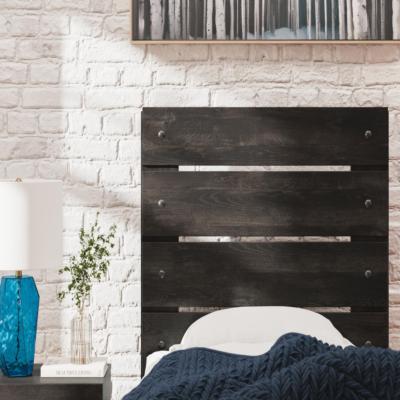 Hollivern Full Panel Bed (PCB2108-SI) - Image 9