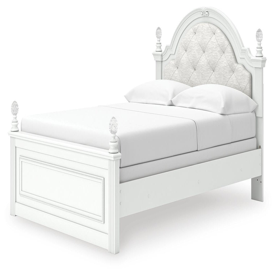 Kozlani Full Upholstered Panel Bed (PCB1819-SI) - Image 4