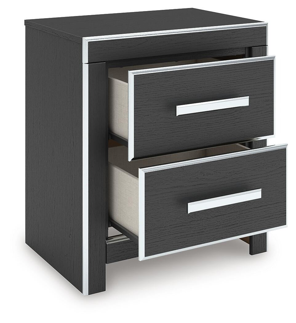 Zuraleus Queen Upholstered Bed, Dresser, Mirror and Nightstand (PCB3380-SI) - Image 17