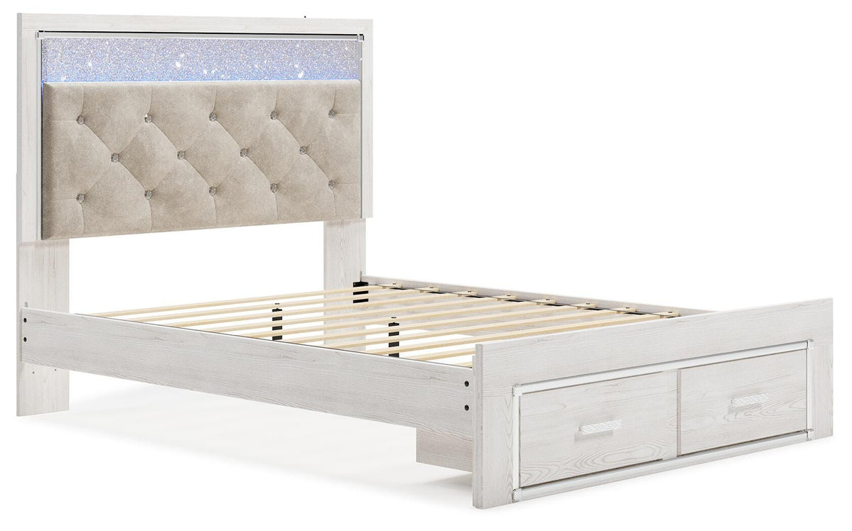 Altyra Storage Bed, Dresser, Mirror, Chest and Nightstand - White  (B2640-SI) - Image 9