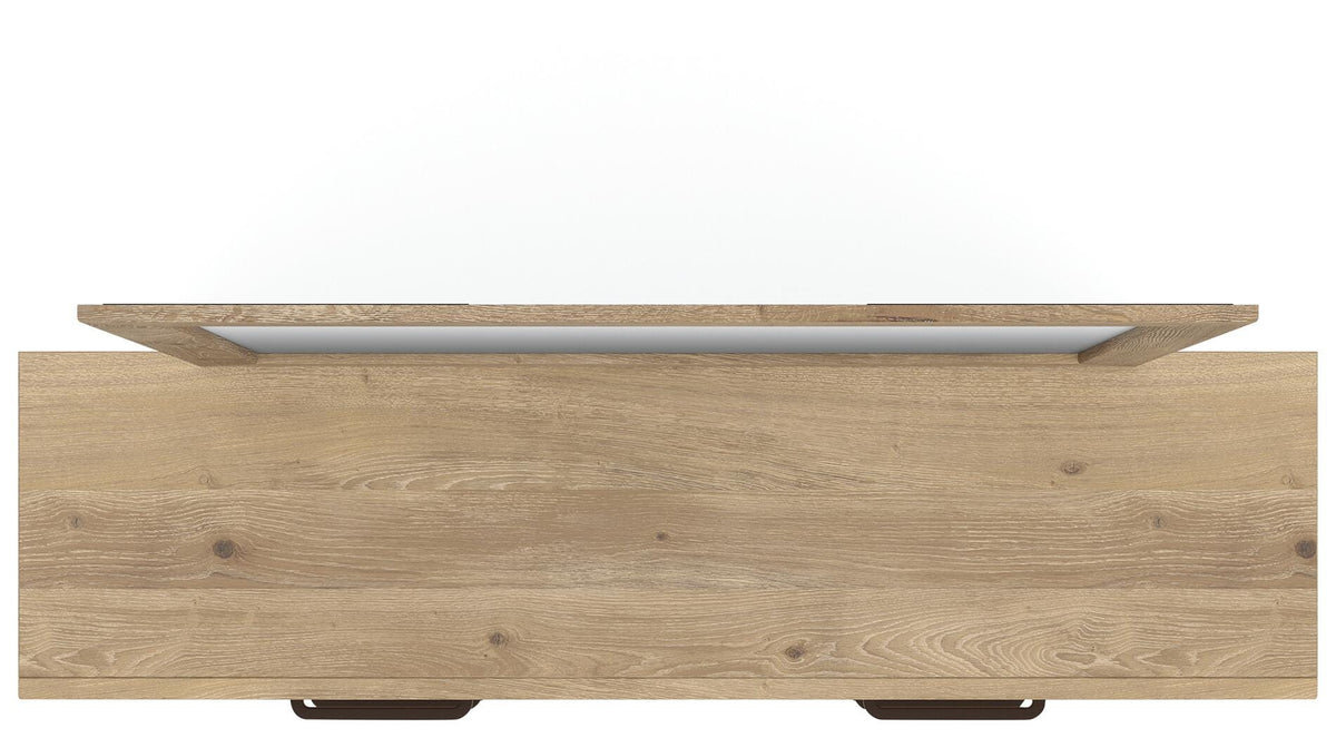 Brozmont Panel Bed, Dresser and Mirror (B1045-SI) - Image 9