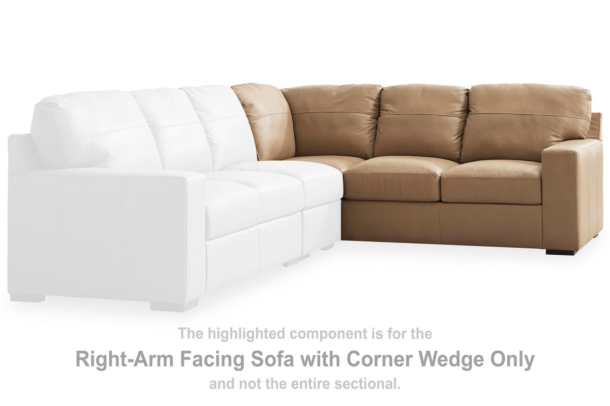 Bandon Left-Arm Facing Sofa with Corner Wedge (38006-SI) - Image 25