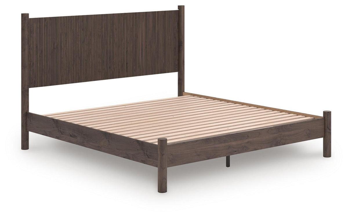 Pamytta King Panel Platform Bed (PCB2614-SI) - Image 2