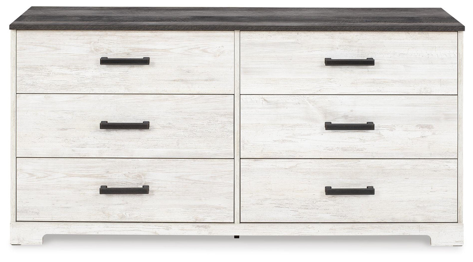 Shawburn Dresser - Whitewash/Charcoal Gray  (EB4121-SI)