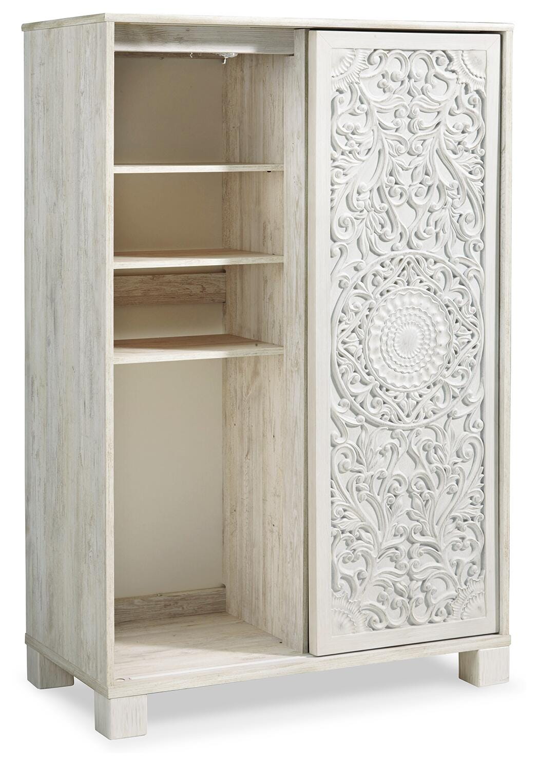 Paxberry Dressing Chest (Youth) - Whitewash  (B181-SI) - Image 4