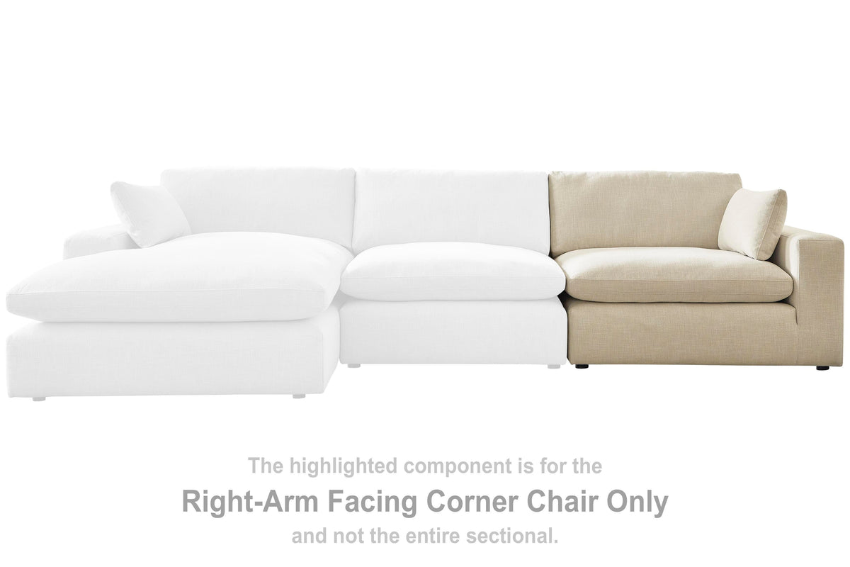 Elyza Right-Arm Facing Corner Chaise (10006-SI) - Image 14