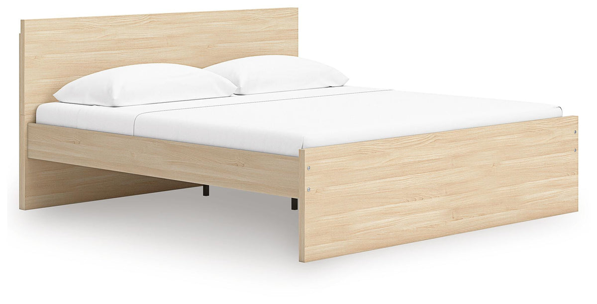 Onita Panel Platform Bed - Natural  (EB9632-SI)