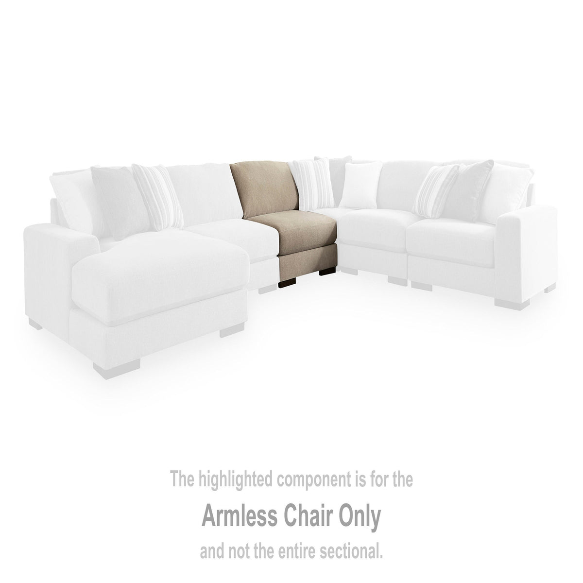 Linenhause Oversized Swivel Accent Chair (31803-SI) - Image 11