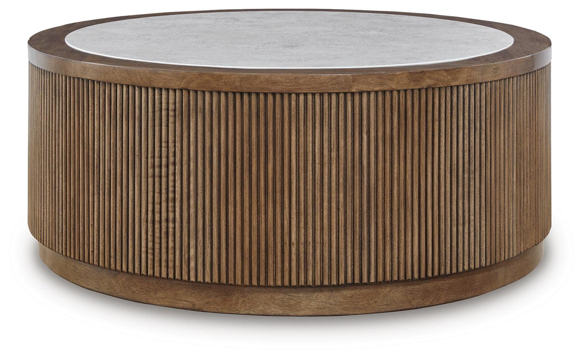 Hadonna Coffee Table - Brown  (T658-SI)