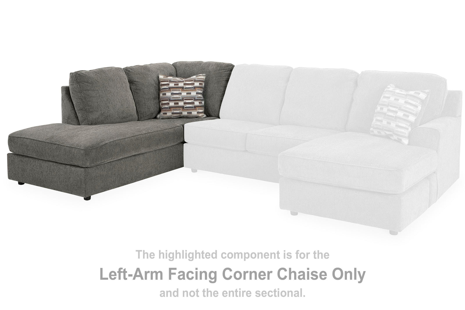 OPhannon Left-Arm Facing Corner Chaise (29402-SI) - Image 4