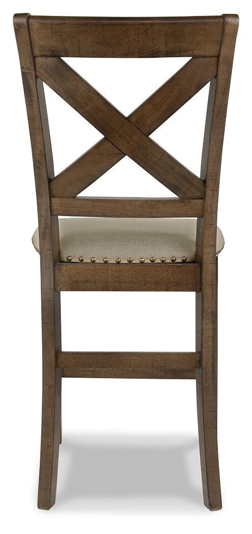 Moriville Counter Height Dining Table and 6 Barstools (D631-SI) - Image 8