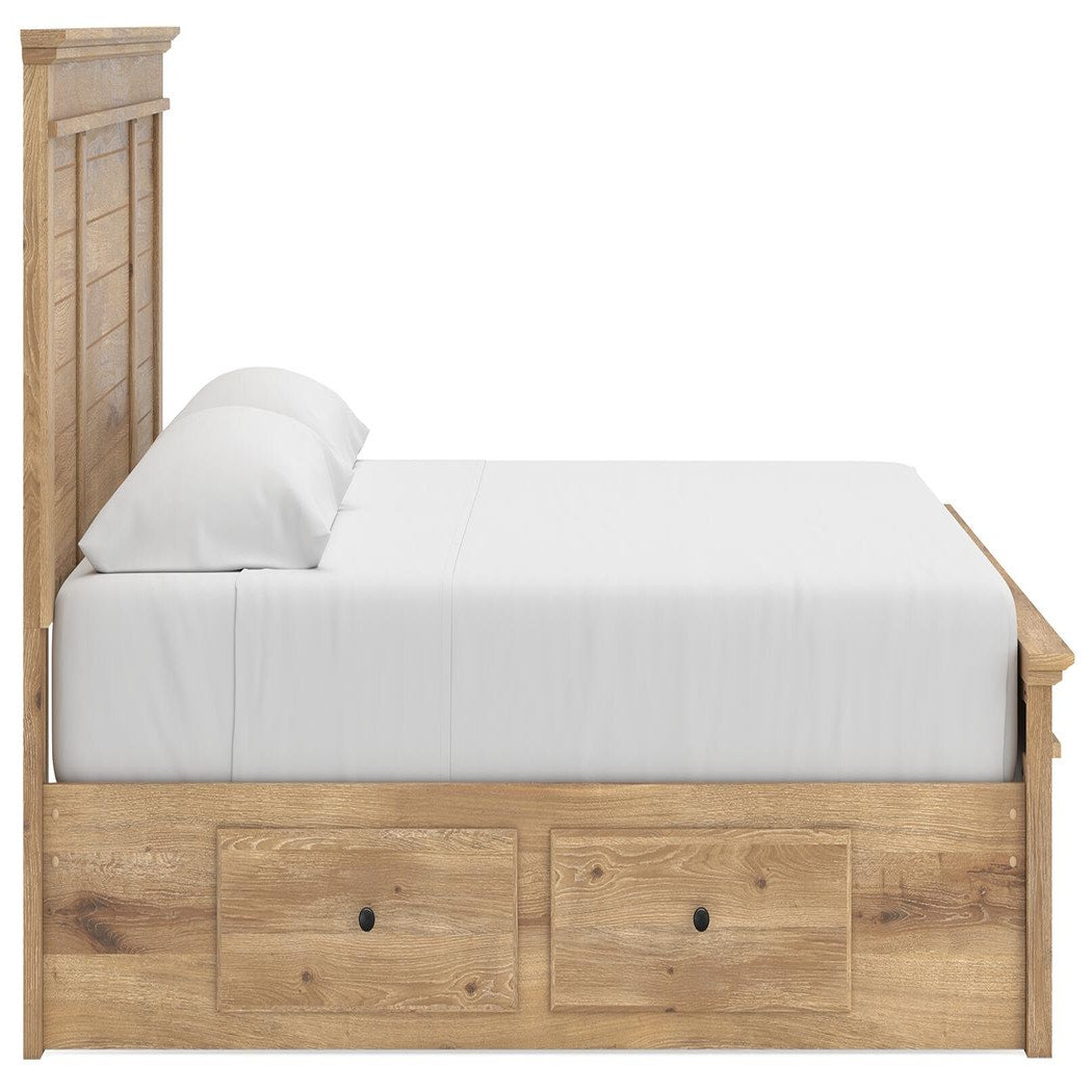 Makidern King Panel Storage Bed (PCB1170-SI) - Image 8