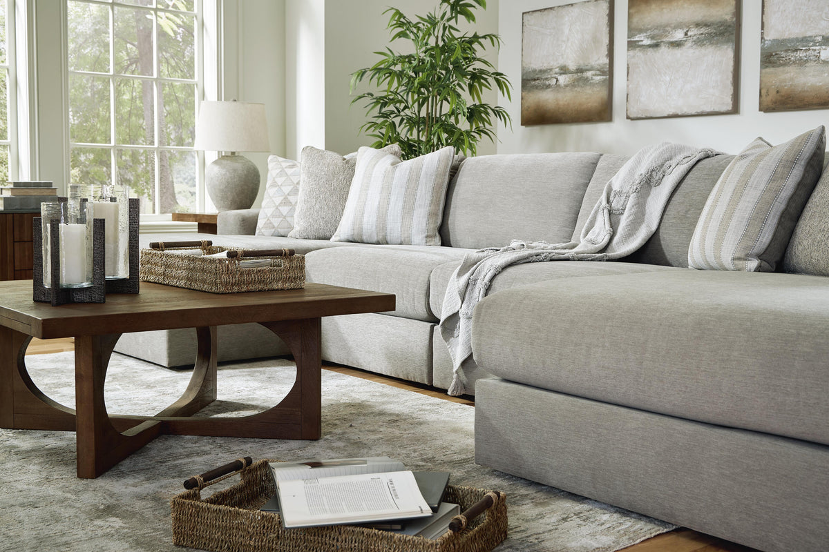 Avaliyah 4-Piece Double Chaise Sectional (58103-SI) - Image 3
