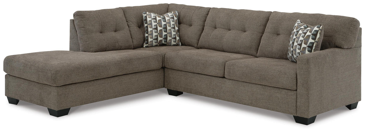 Mahoney 2-Piece Sectional with Chaise (31005-SI)