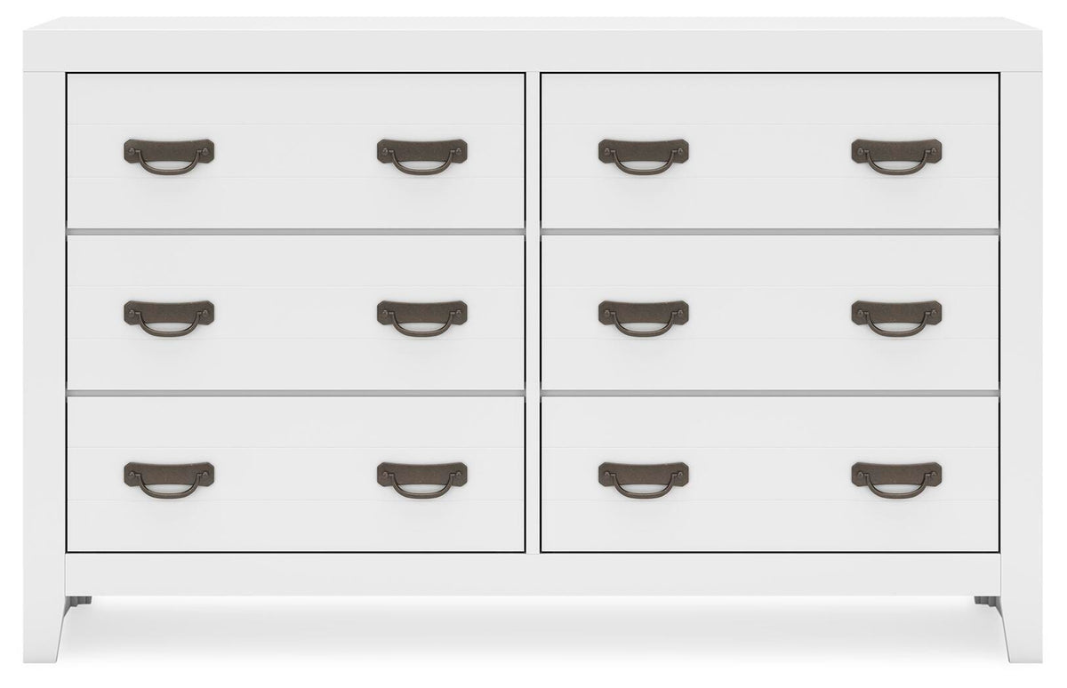 Binterglen Dresser - White  (B427-SI)