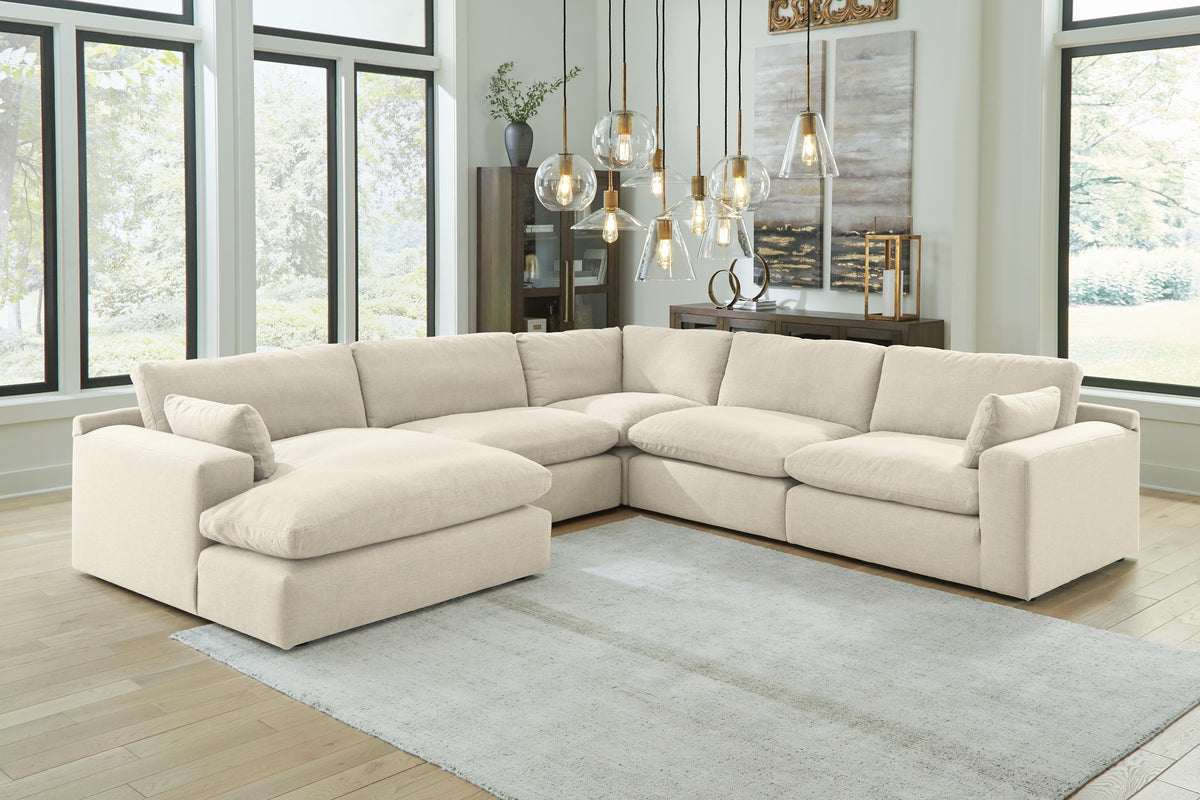 Elyza 5-Piece Sectional with Chaise (10006-SI) - Image 2