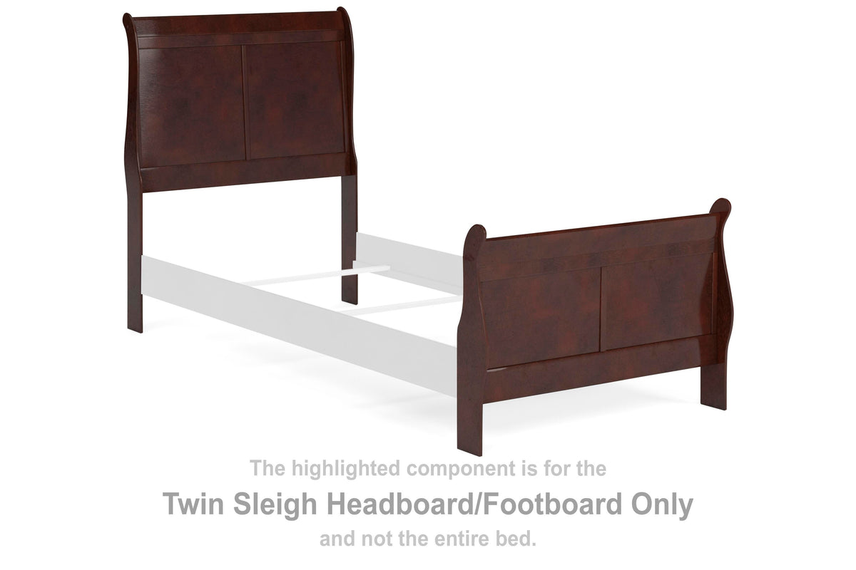 Alisdair Sleigh Headboard/Footboard - Reddish Brown  (B376-SI)