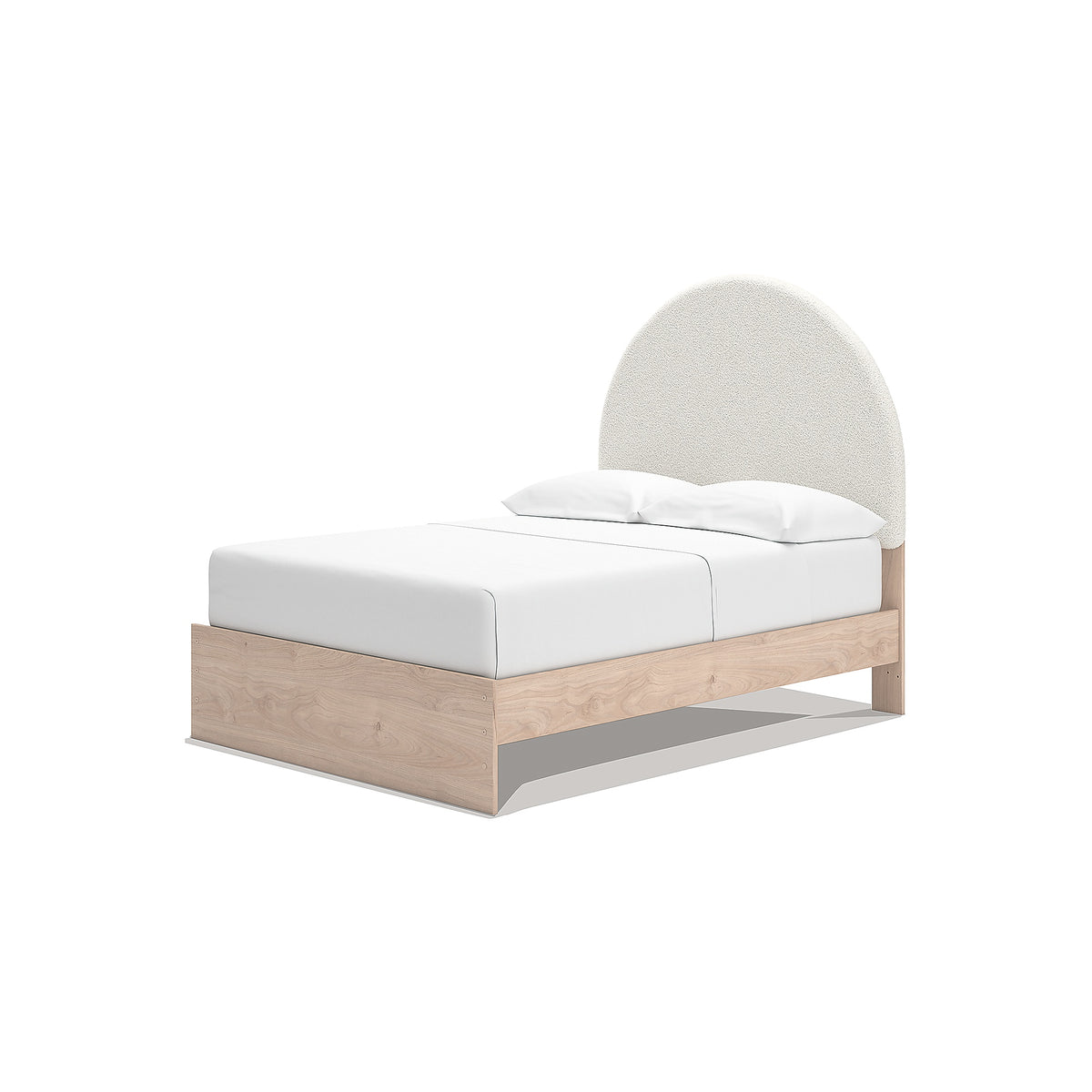 Arloster Full Upholstered Panel Bed with Storage (PCB1566-SI) - Image 2