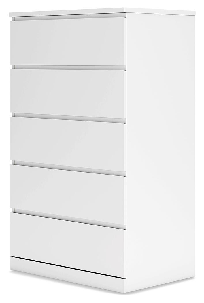 Onita Chest of Drawers - White  (EB9630-SI) - Image 3
