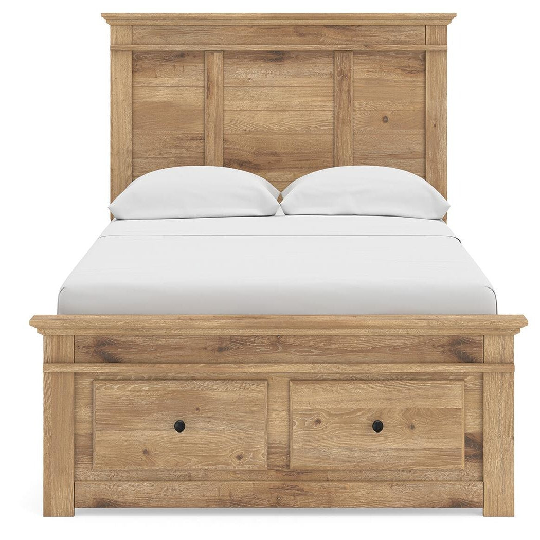 Makidern Full Panel Storage Bed (PCB1170-SI) - Image 5
