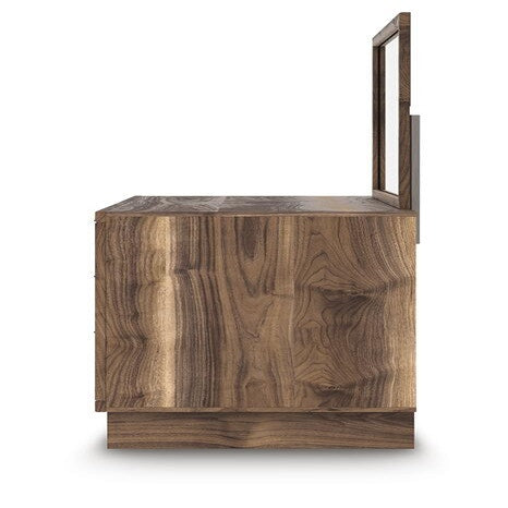 Chirason Twin Panel Bed with Storage, Dresser and Mirror (PCB3367-SI) - Image 7
