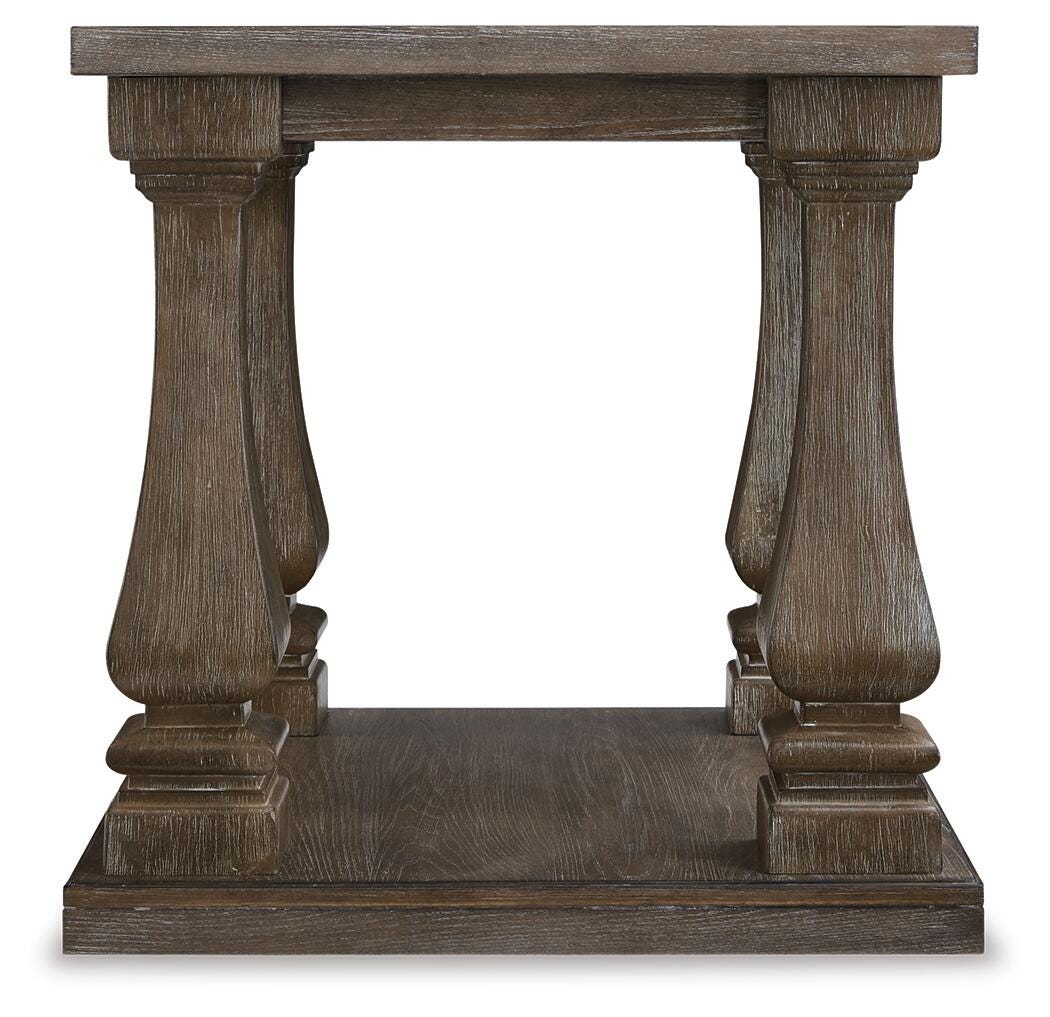 Johnelle Coffee Table, 2 End Tables and Sofa Table (T776-SI) - Image 7