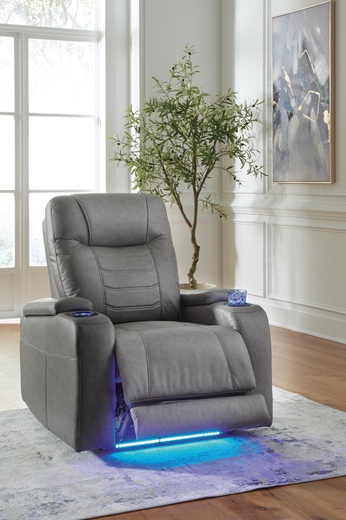 Schooner Rocks Power Recliner (16102-SI) - Image 8