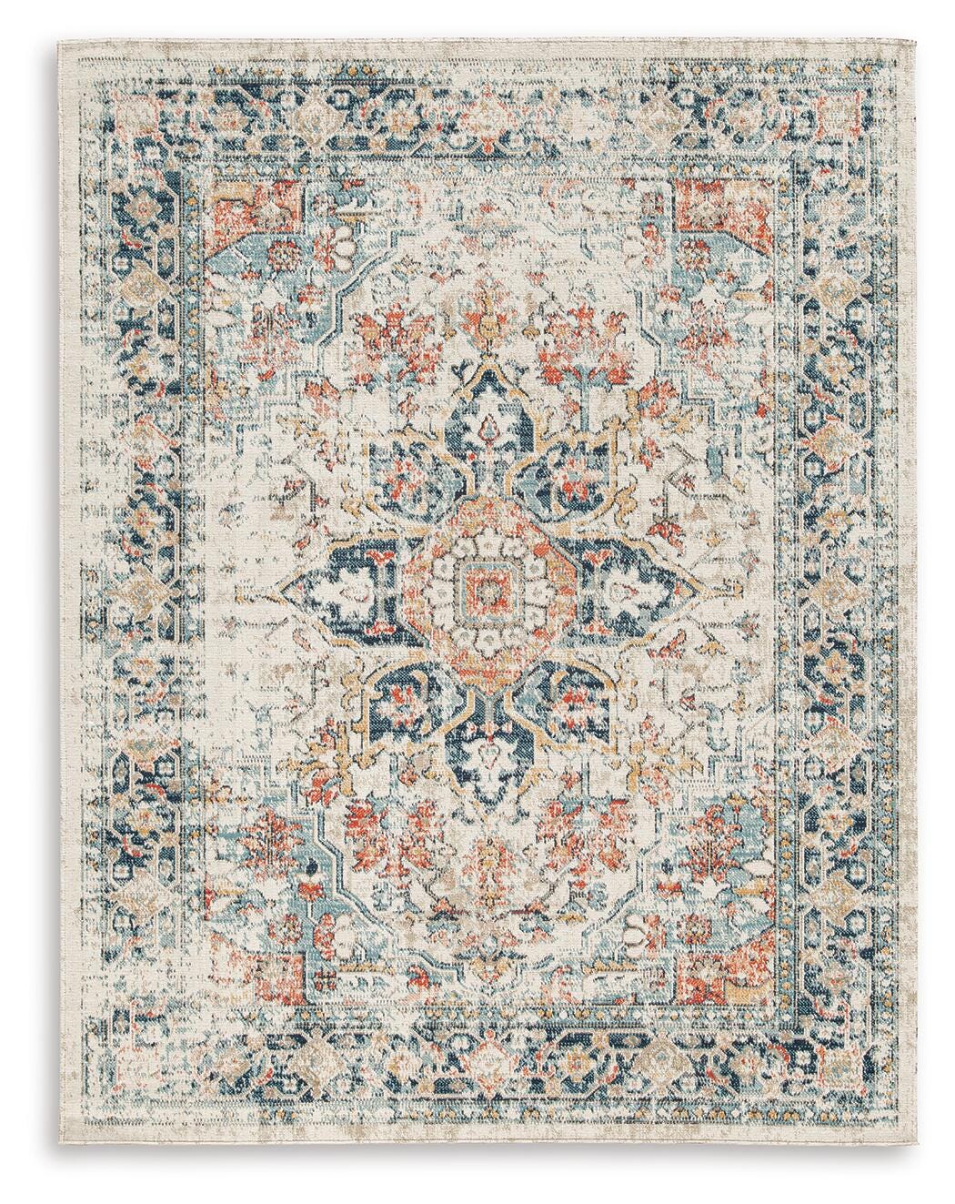 Jarrpage Indoor/Outdoor 5 x 7 Rug (R90009-SI)