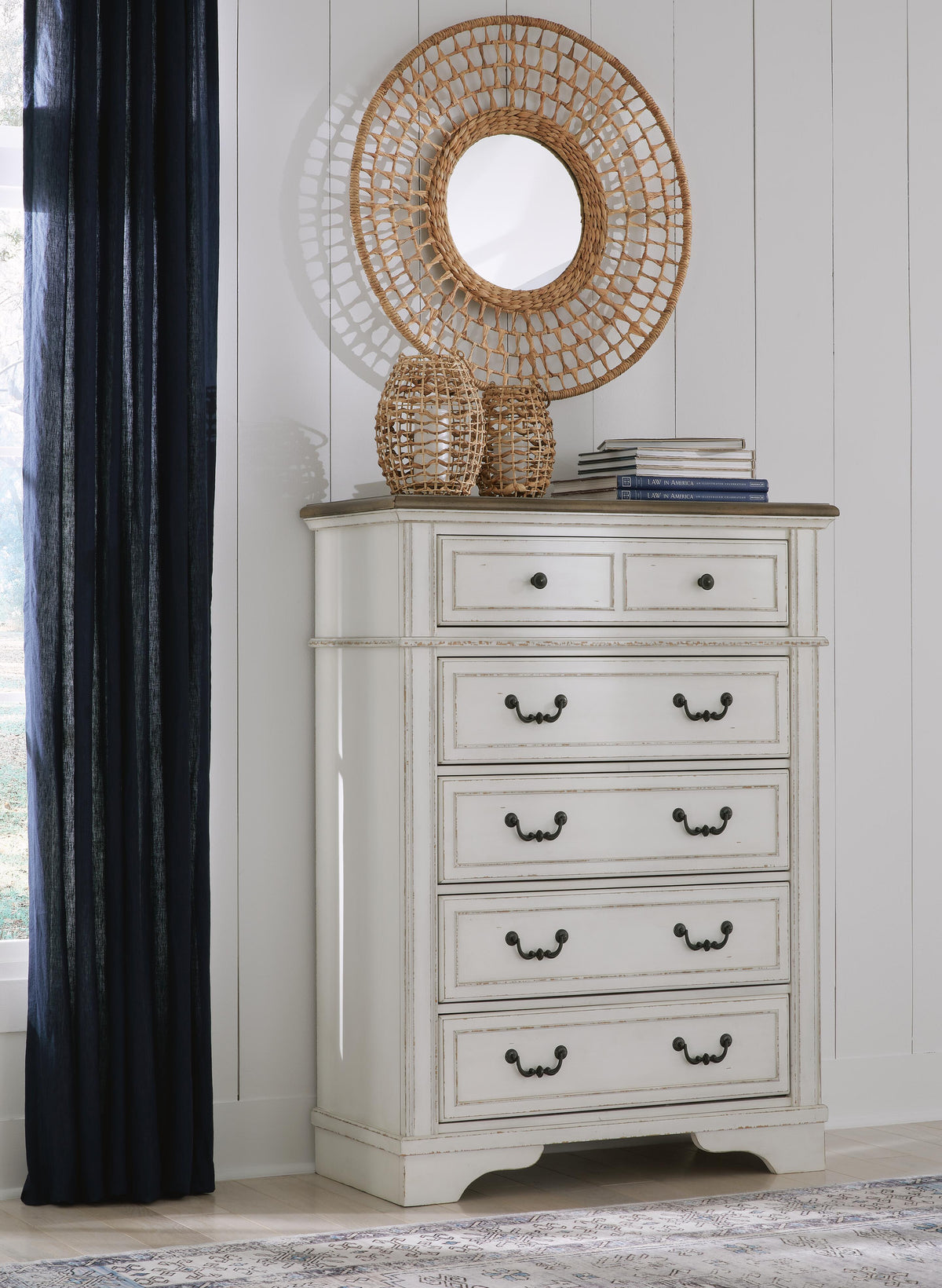 Blendon Chest of Drawers - Two-tone  (B747-SI) - Image 5