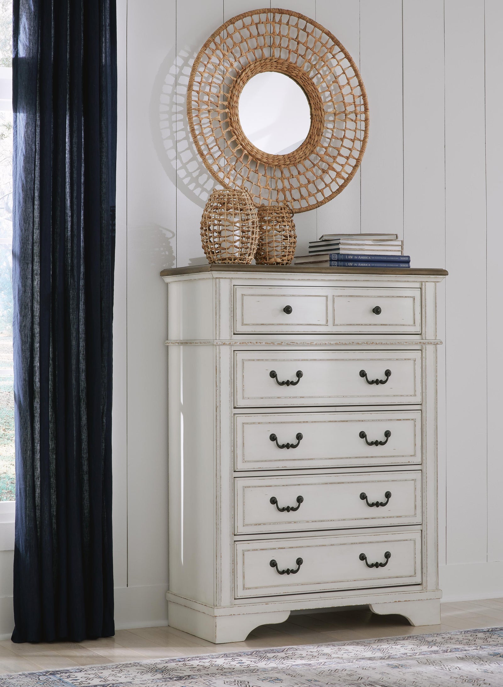Blendon Chest of Drawers - Two-tone  (B747-SI) - Image 5