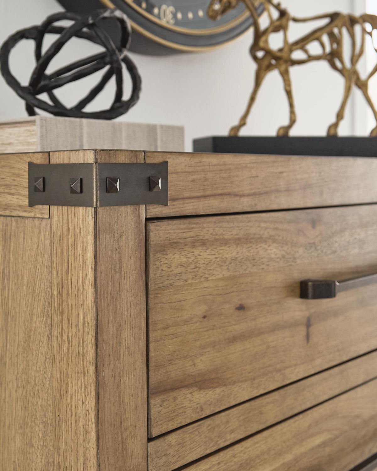 Ridgester Chest of Drawers - Light Brown  (B858-SI) - Image 5