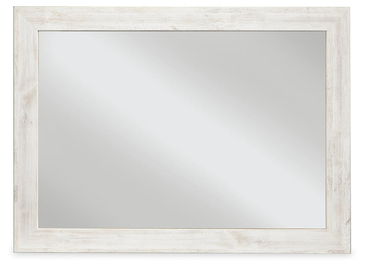 Paxberry Bedroom Mirror - Whitewash  (B181-SI) - Image 2