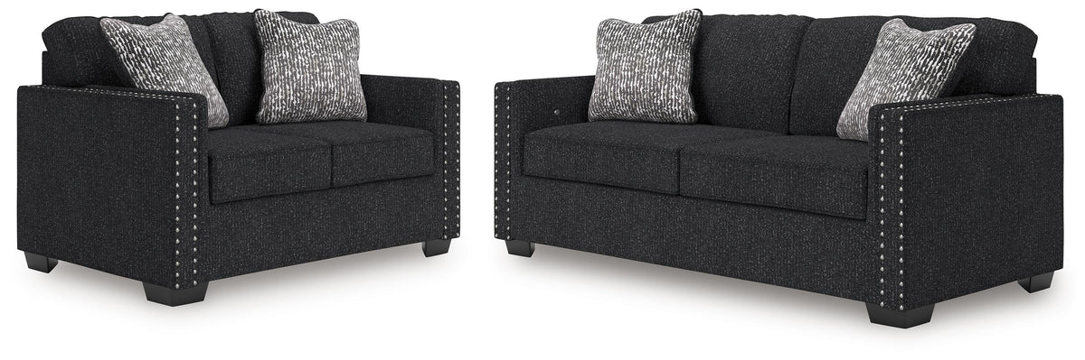 Jasmine Peaks Sofa and Loveseat (28904-SI)