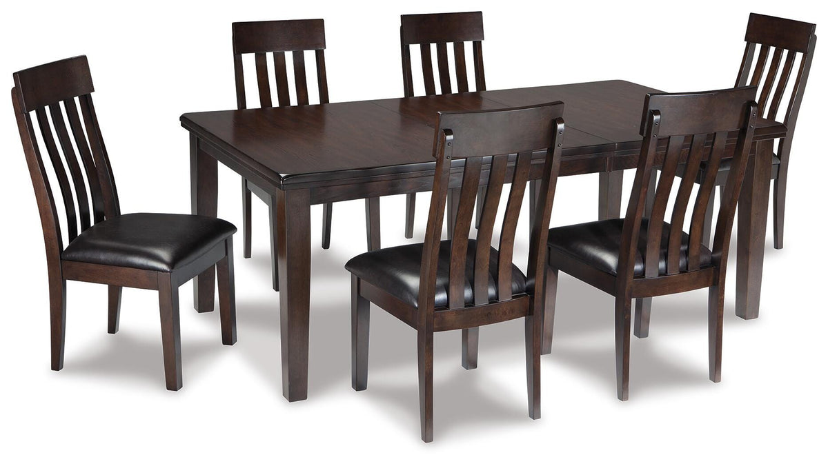 Haddigan Dining Table and 6 Chairs (D596-SI)