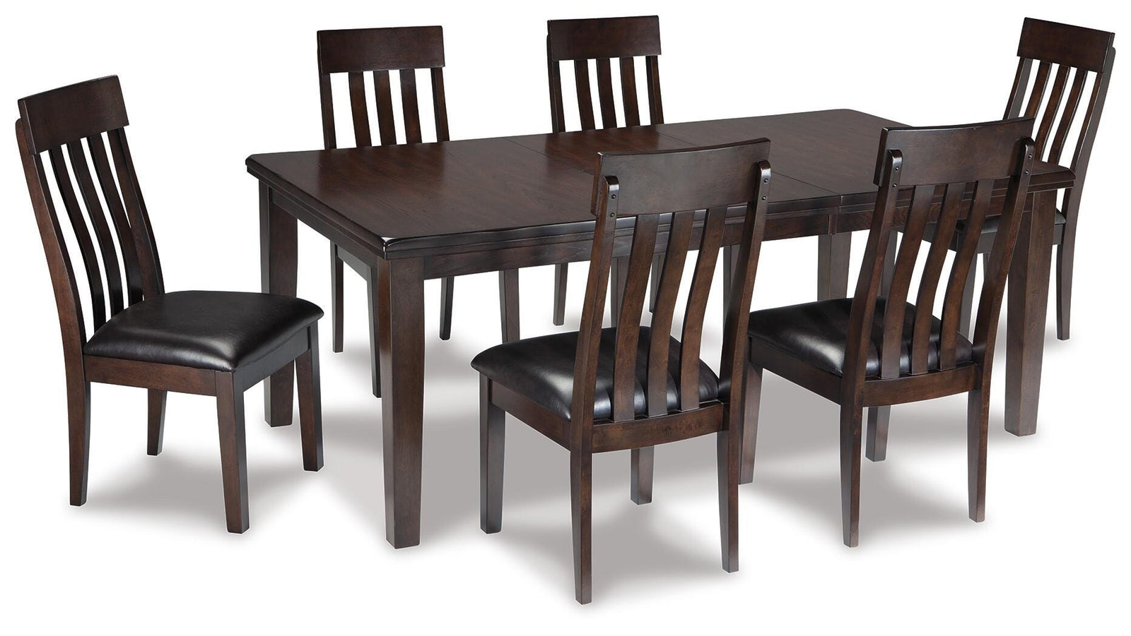Haddigan Dining Table and 6 Chairs (D596-SI)