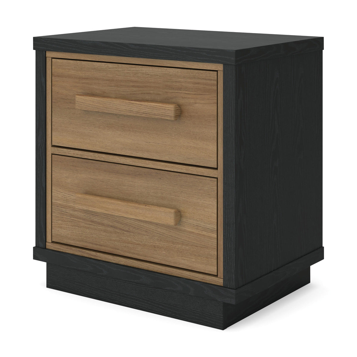 Kozmour Nightstand - Black/Brown  (EB1460-SI) - Image 3