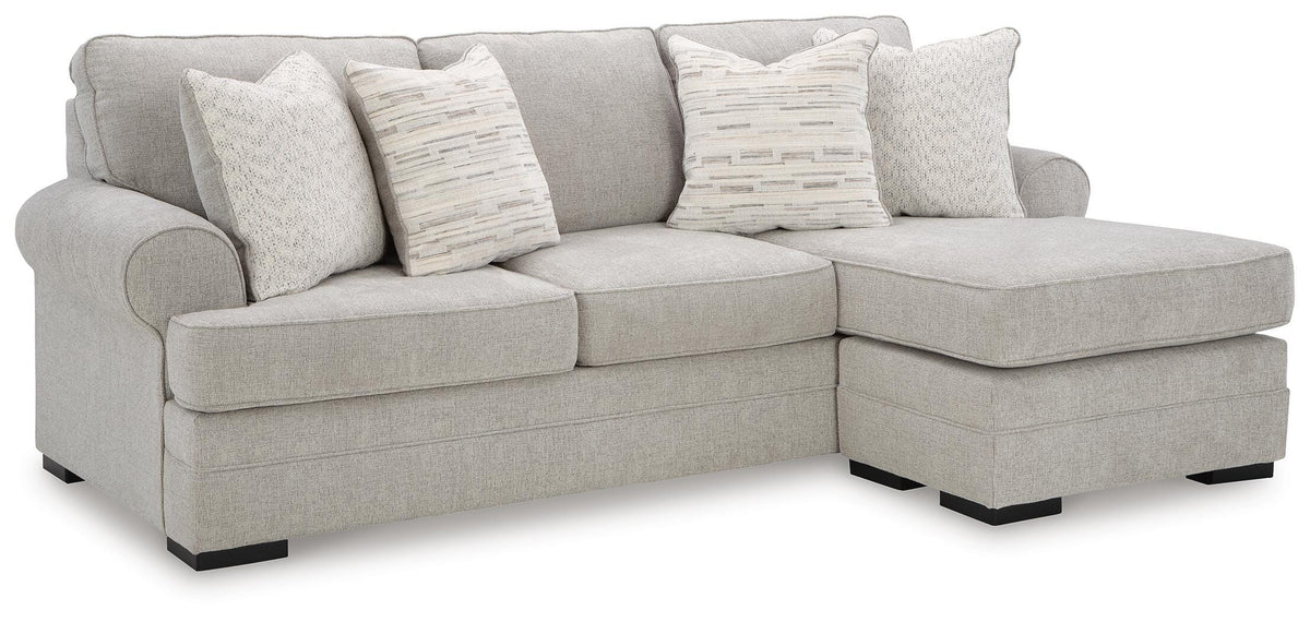 Eastonbridge Sofa Chaise and Ottoman (56603-SI) - Image 7