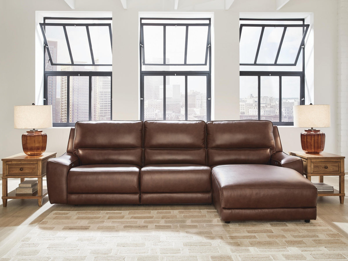 DeepWakes 3-Piece Reclining Sofa Chaise (PCU62607-SI) - Image 2