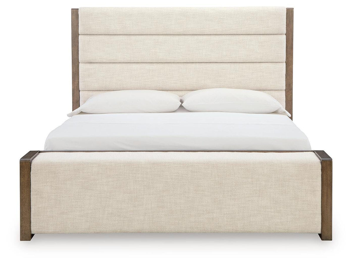 Marxmore Upholstered Storage Bed - Brown  (B863-SI) - Image 4