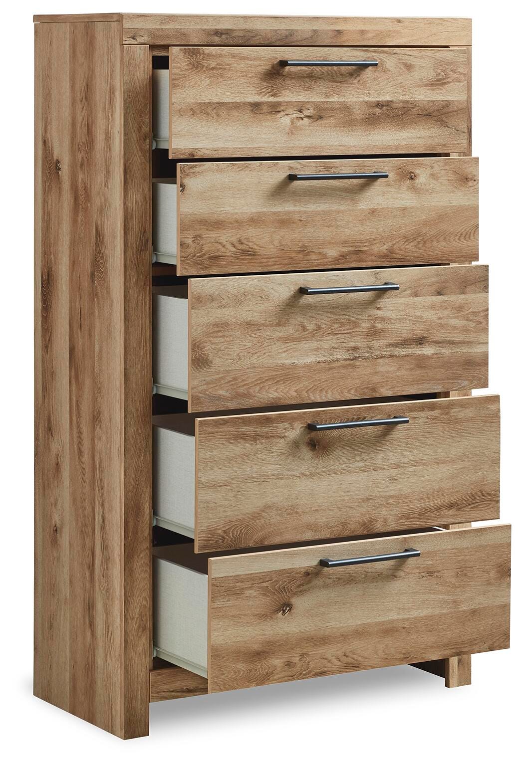 Hyanna Chest of Drawers - Tan Brown  (B1050-SI) - Image 3