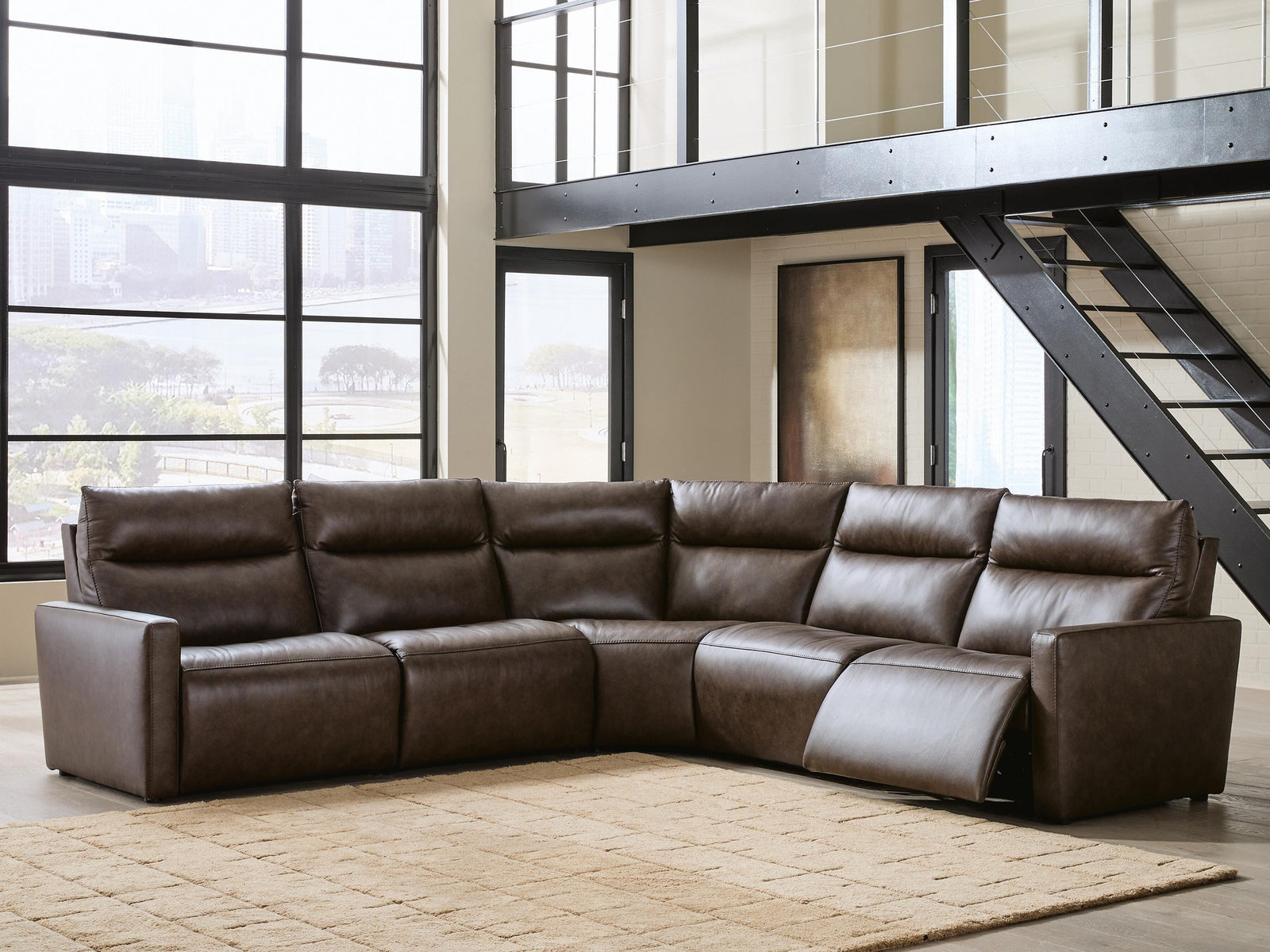 ModZ 5-Piece Power Reclining Sectional (U14000-SI) - Image 2