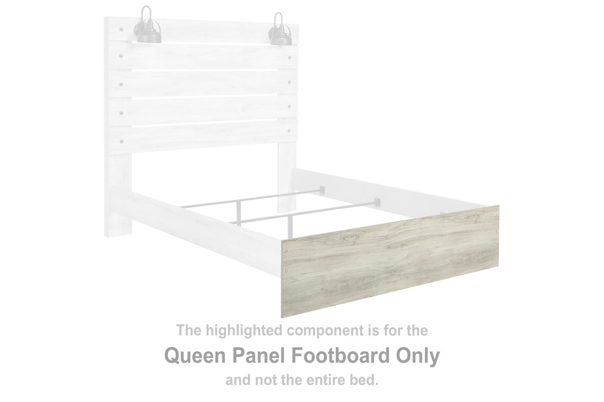 Cambeck Panel Footboard - Whitewash  (B192-SI) - Image 3
