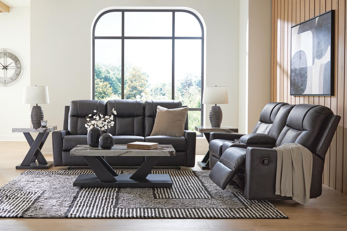Mackmenville Reclining Sofa and Loveseat (74713-SI) - Image 11