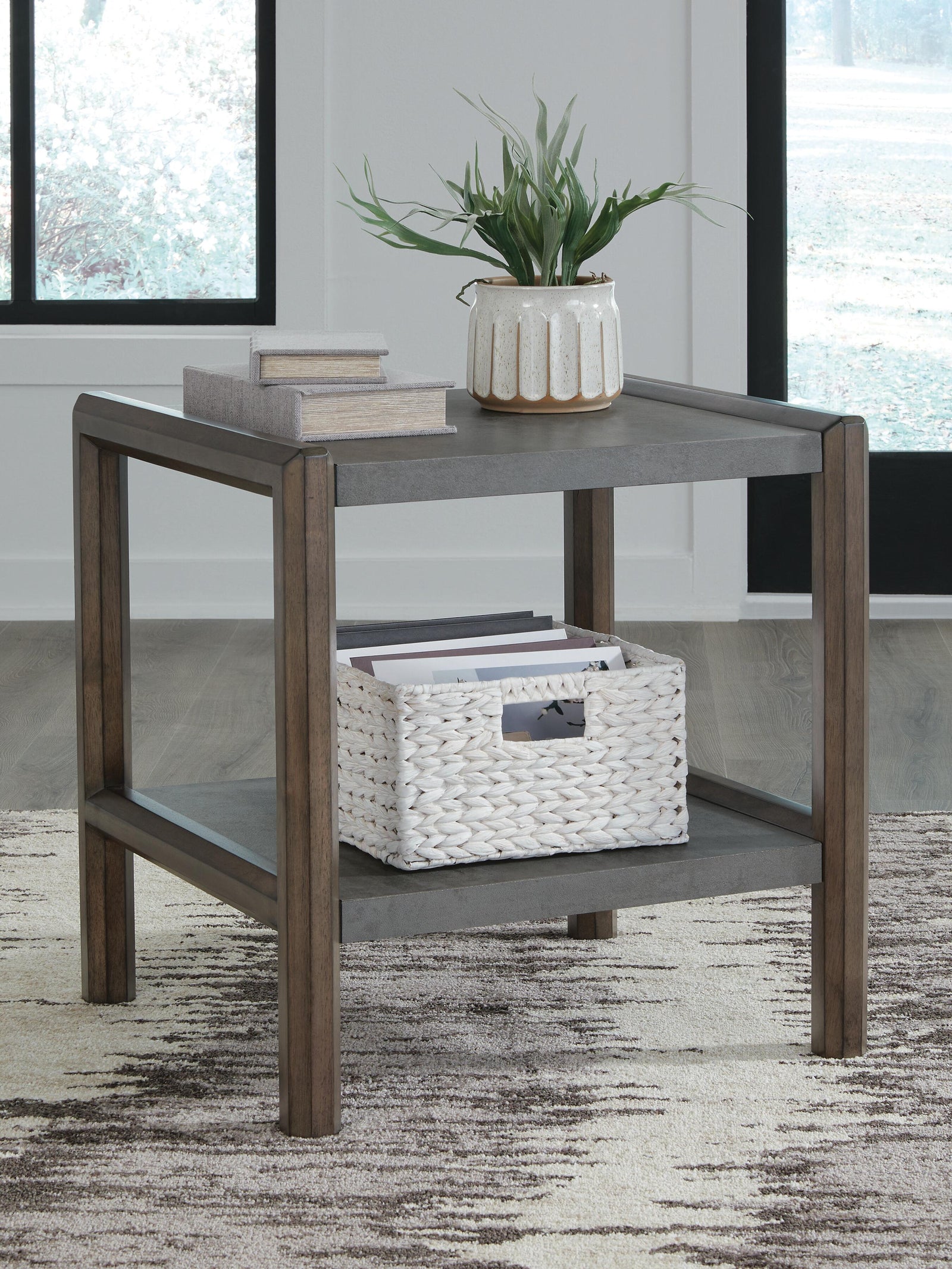 Kallenny End Table - Brown/Gray  (T669-SI) - Image 2