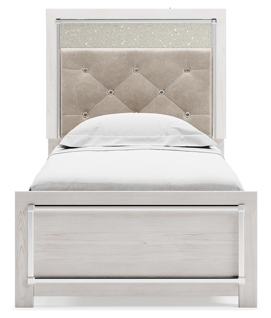 Altyra Panel Bed, Chest and Nightstand - White  (B2640-SI) - Image 8