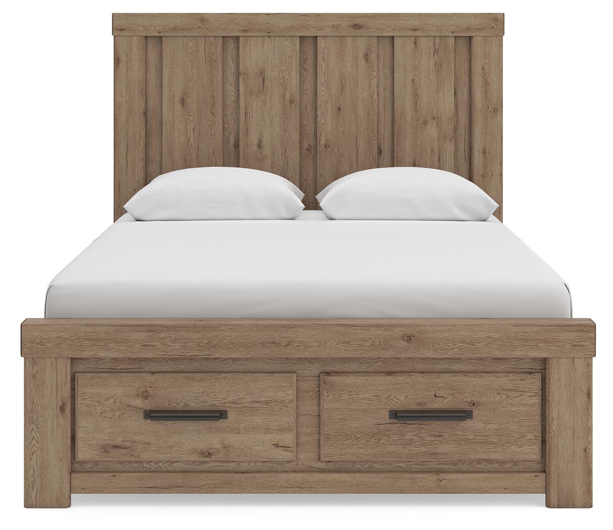 Oliandon Queen Panel Storage Bed (PCB2844-SI) - Image 5