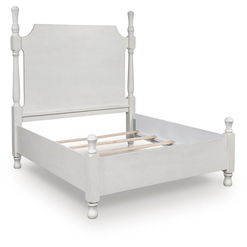 Rowlenstown Queen Poster Bed (PCB823-SI)
